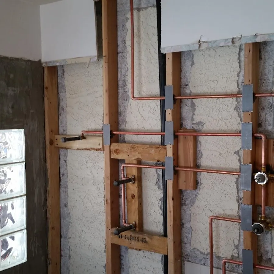 Copper pipe installation for Repiping in Canfield