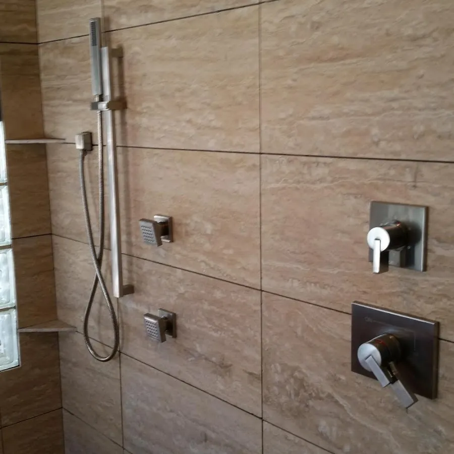 Shower fixture installation for Frozen Pipe Repair in Canfield
